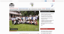 Desktop Screenshot of mdhcongo.org